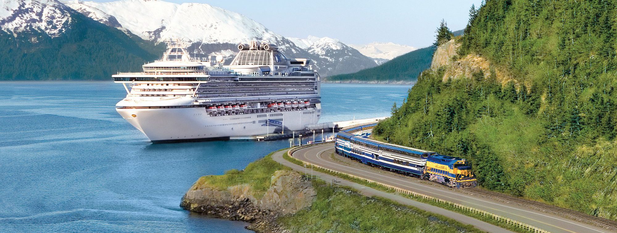 alaska cruise train tours